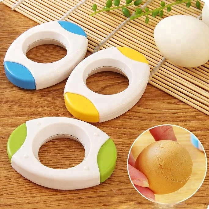 Egg Topper Cutter - Stainless Steel Blades Hard Soft Egg Opener