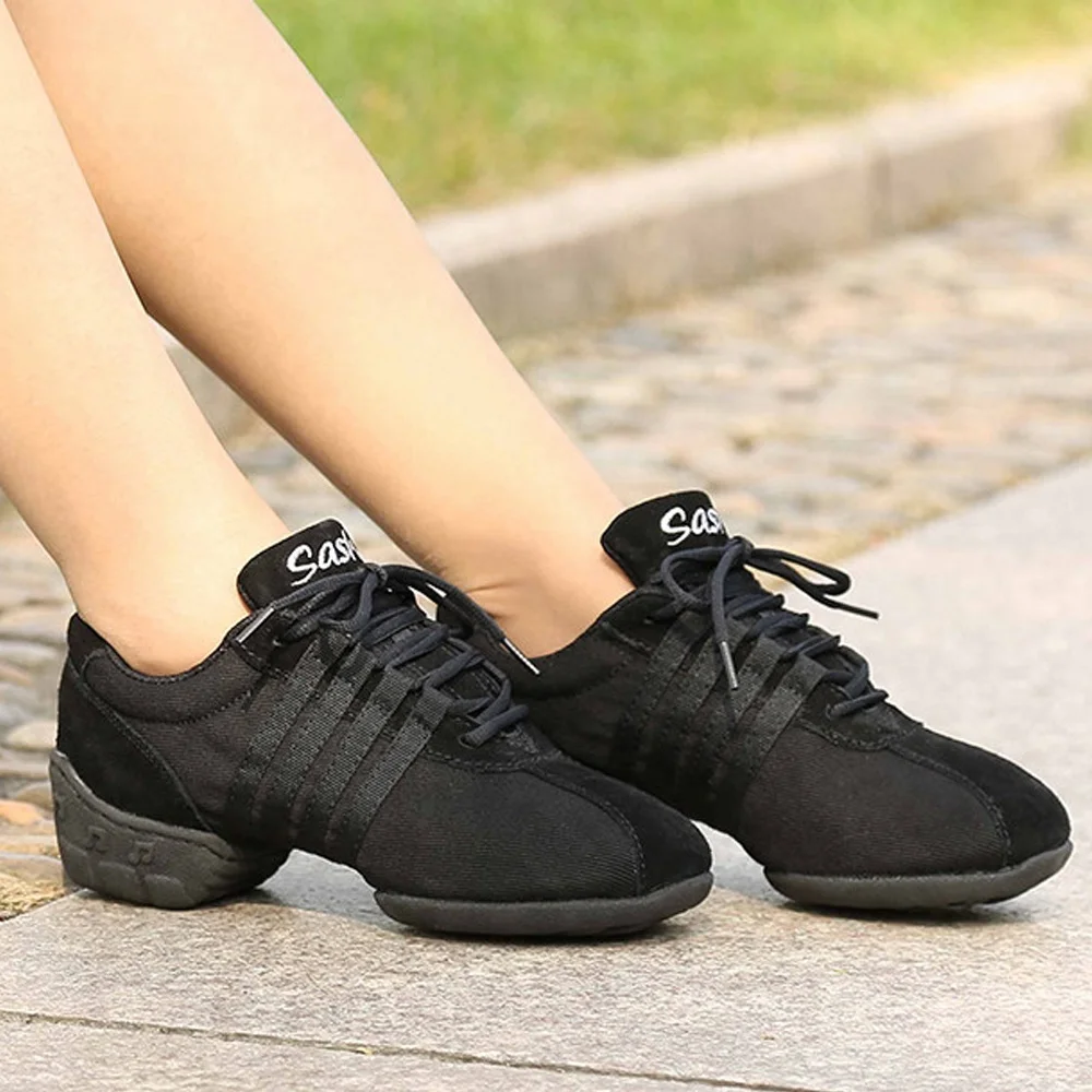 Женские атласные туфли для джазовых танцев с мягкой подошвой