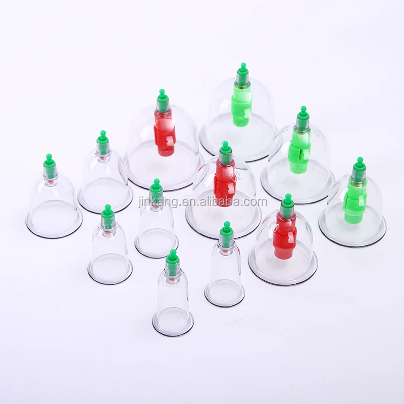 Chinese Medical Therapy Vacuum Magnetic Cupping set