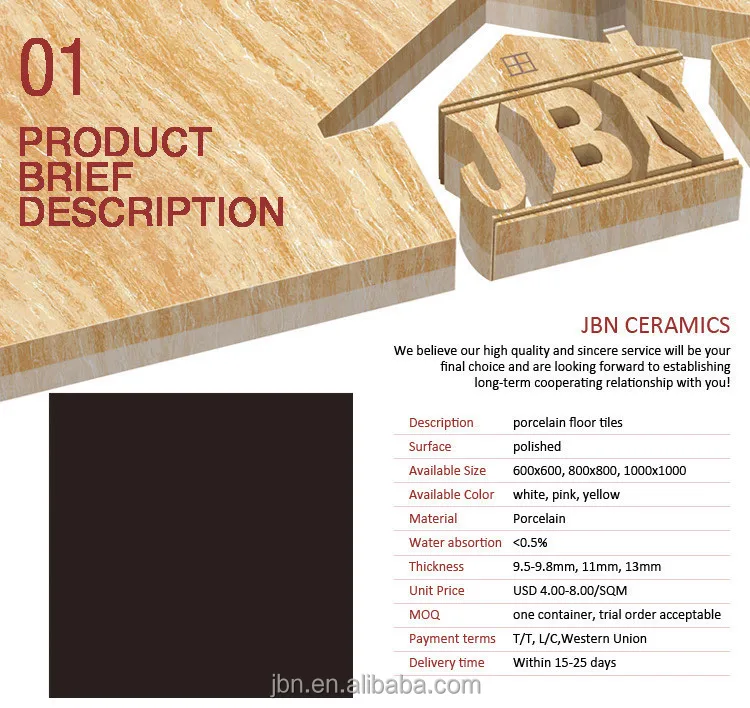 vinyl floor tile Super black full body polished porcelain tile