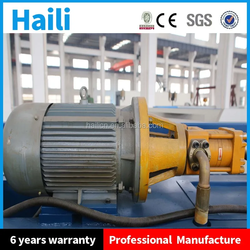 
EURO Design QC12K 6x3200mm Metal Sheets Hydraulic Guillotine Plate Shearing Machine 