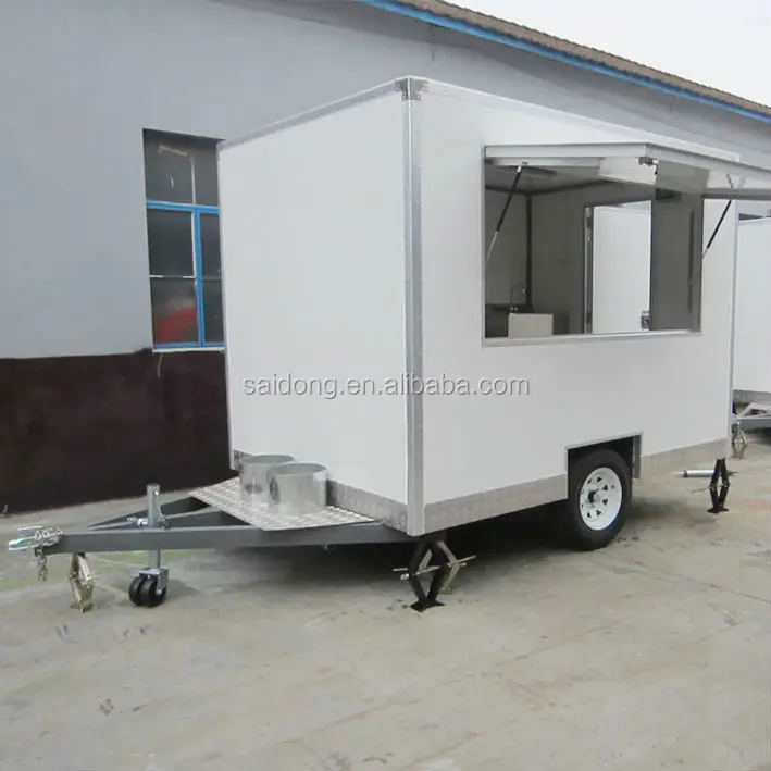 Newly design Mobile Electric catering trailer/hot dog cart for sale