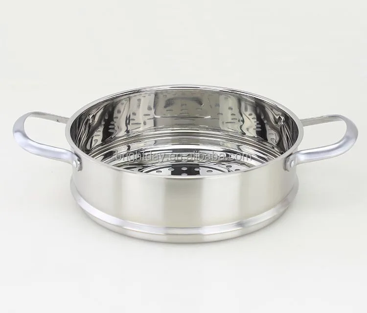 Chaoan steamer pot factory 2016 new design stainless steel double boiler