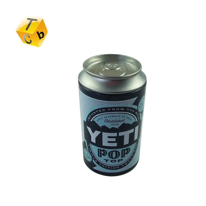 Оловянная коробка колы для упаковки футболок или нижнего белья