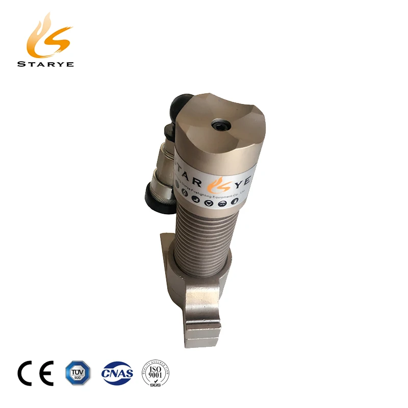 Door Open Using Hand Rescue Tool of Hydraulic Door Opener