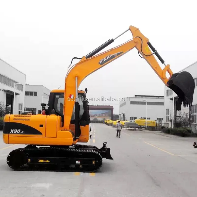 X90-E 9 ton crawler excavator track chain excavator price for sale