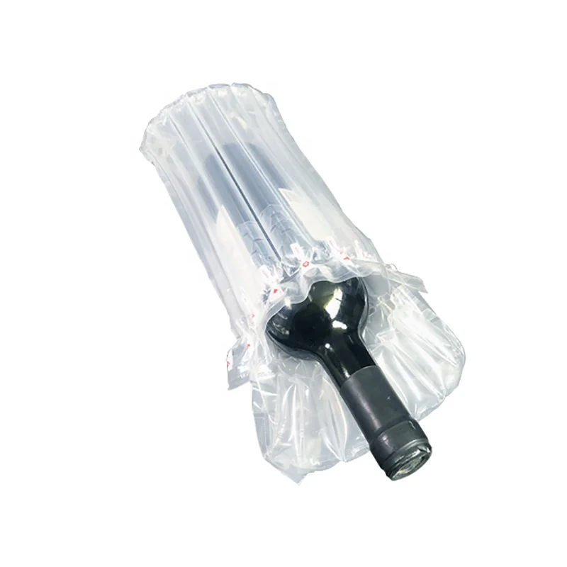 inflatable air bag for packing air column packaging wine protector bag