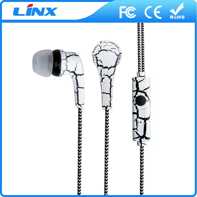 2017 Новый плетеный кабель-вкладыши симпатичные наушники для девочек mp3
