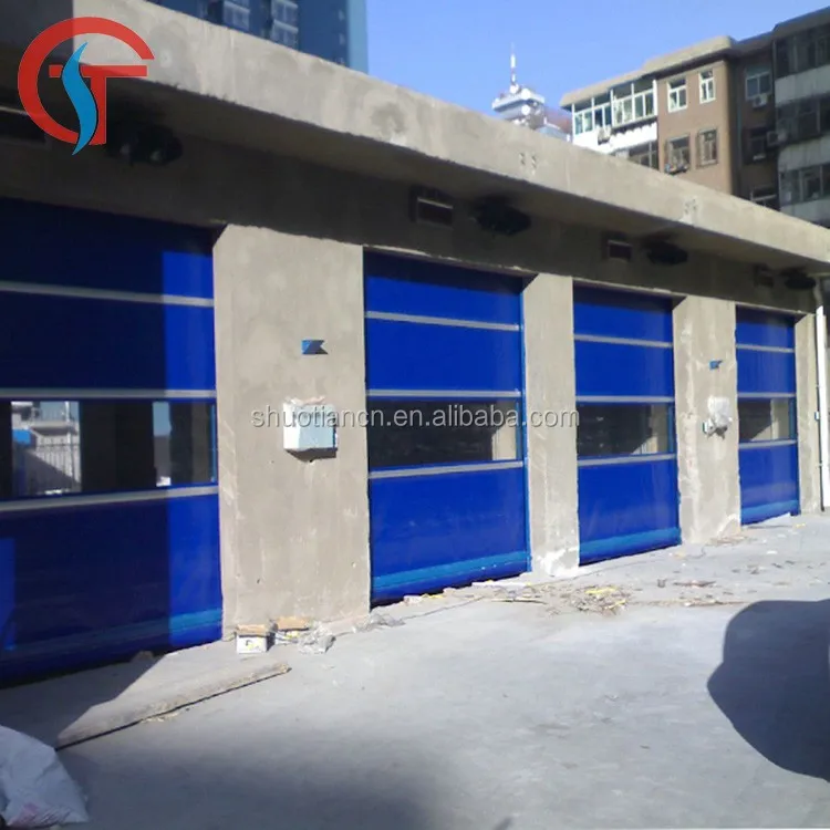 Automatic Rolling Up Pvc High Speed Roller Shutter Door
