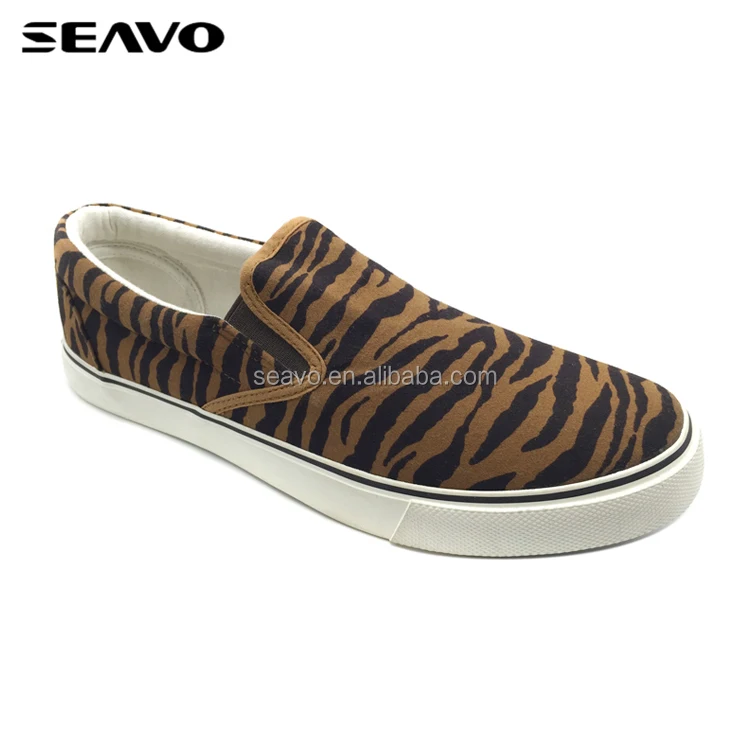 
SEAVO wholesale mens with new fashion canvas shoes cheap flat sneakers 
