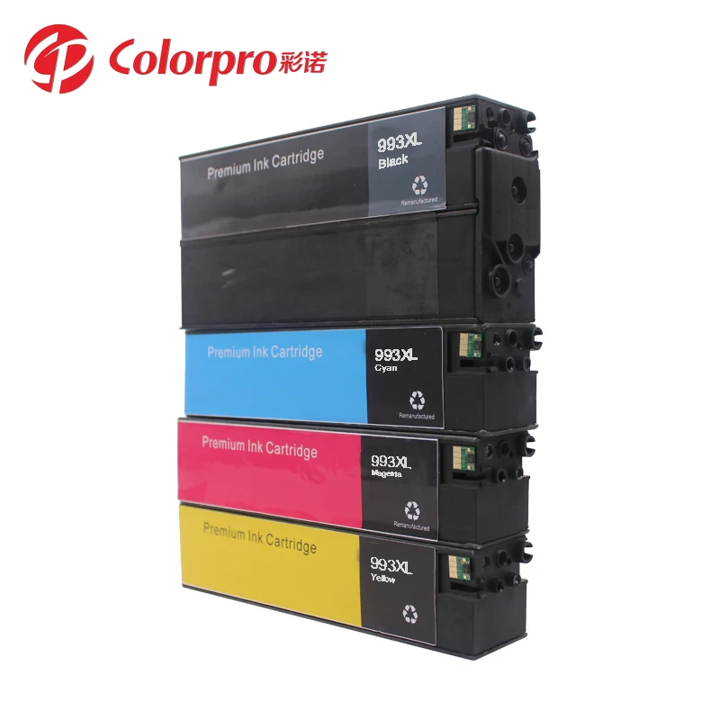 High quality 993 XL ink cartridges for PageWide Color MFP 774dn/dns Inkjet Printer Cartridge 993 XL