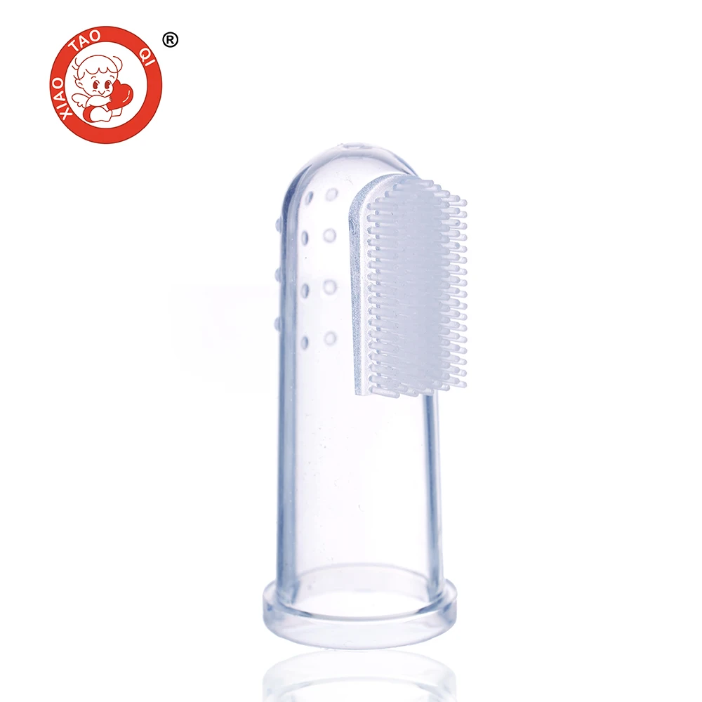 Силиконовая зубная щетка для детей