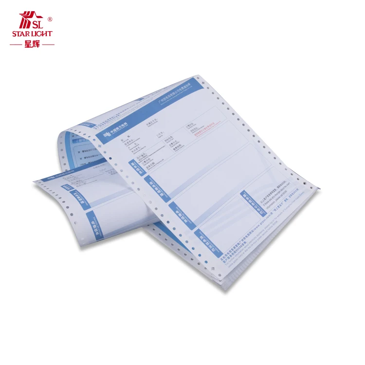 
Best color recording carbonless chart paper NCR 