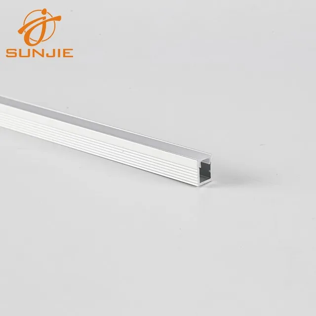 New slim 2m, 3m led plastic profile, led mounting profile