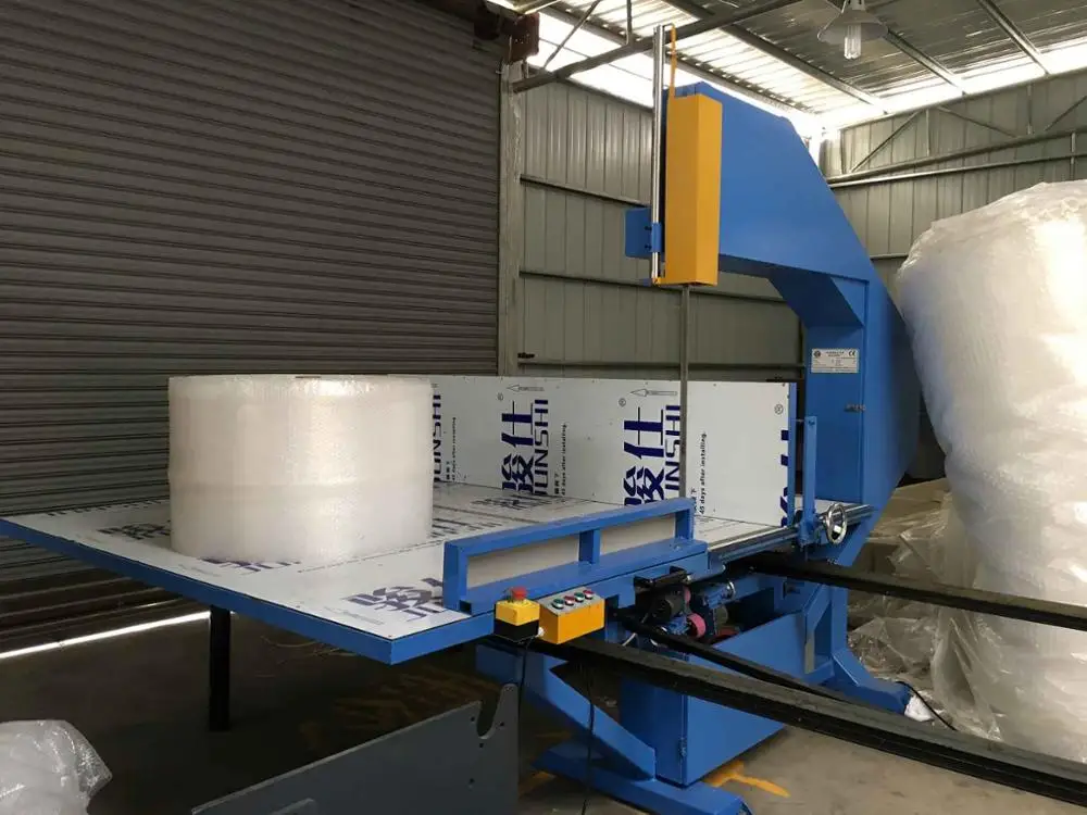 Air Bubble Film Roll/EVA Sheet/Sponge sawing machine