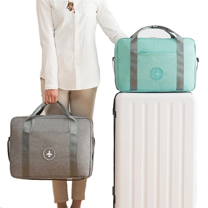 Wholesale multifunction shoe storage bag oxford travelling trolley duffel bag