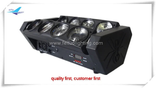 С паук гобо перемещение головы rgbw led-паук dj