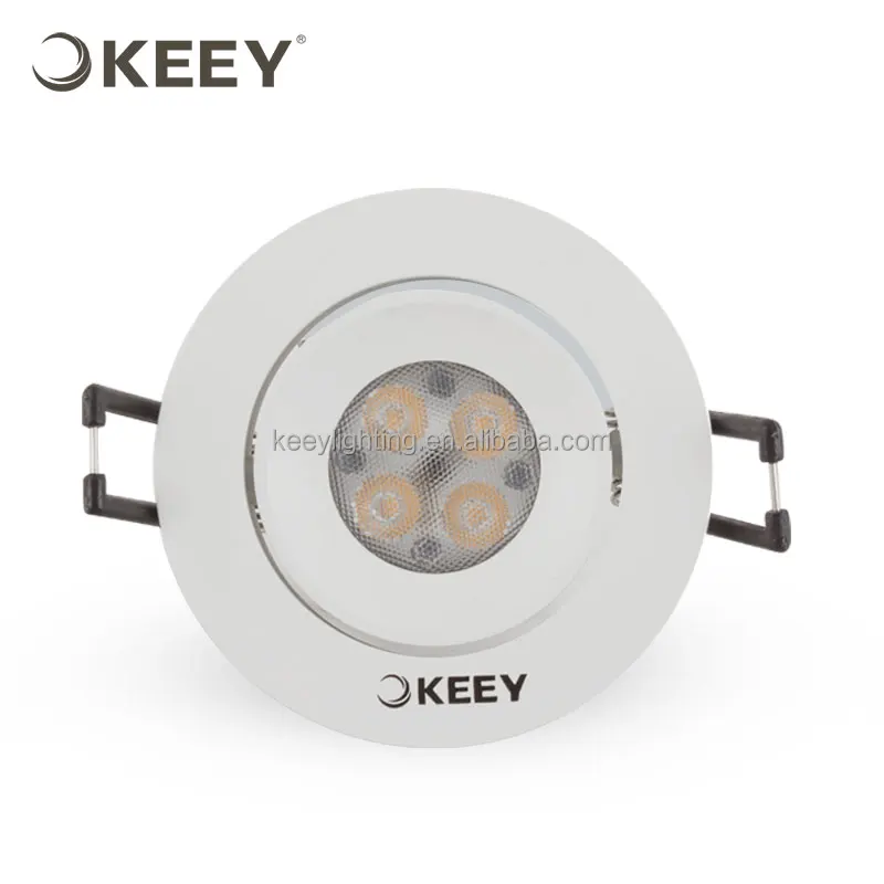 
2020 keey commercial lighting 6w ultra thin led ceiling light round white dimmable recessed ceiling led light ceiling TH311 