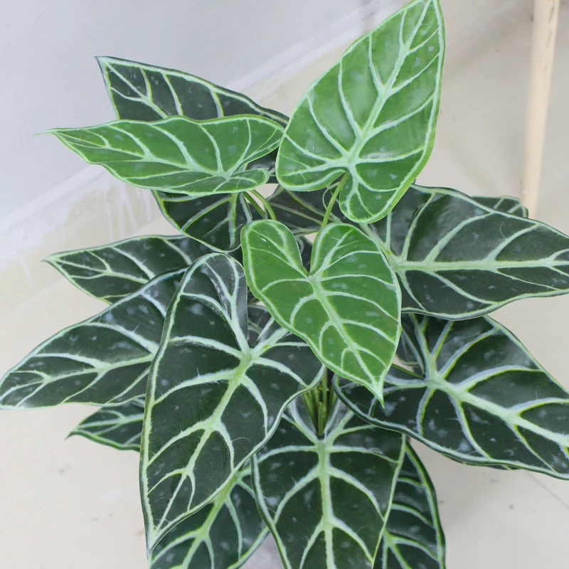 Factory wholesale artificial taro plant indoor decoration and environment trunk