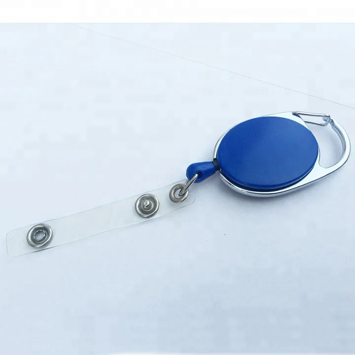 Wholesale High Quality Carabiner Retractable Badge Reel