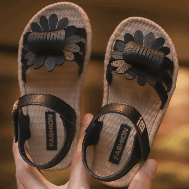 2019 summer girl comfortable princess shoes girls flower children sandals kids causal shoes