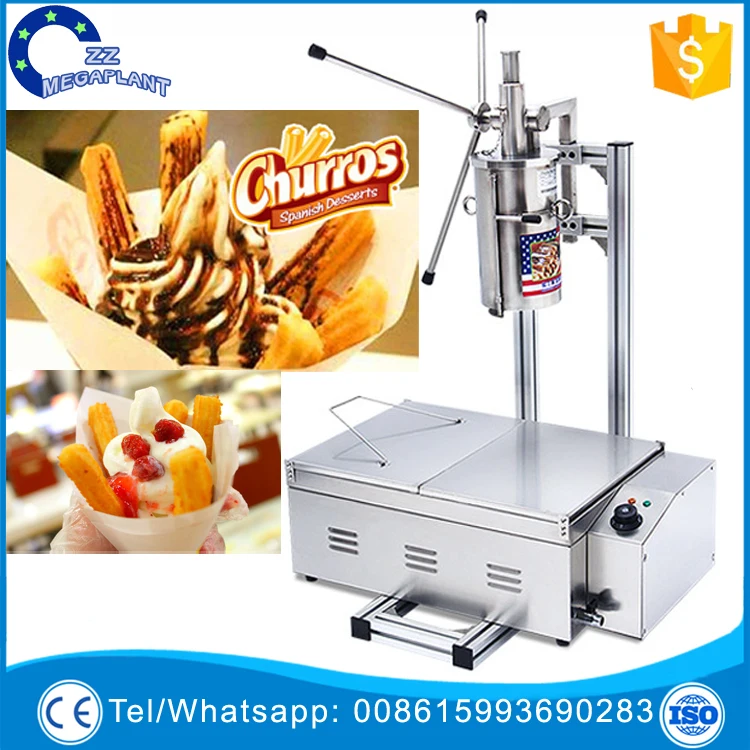 Churros machine to to make churros snack with fryer for sale