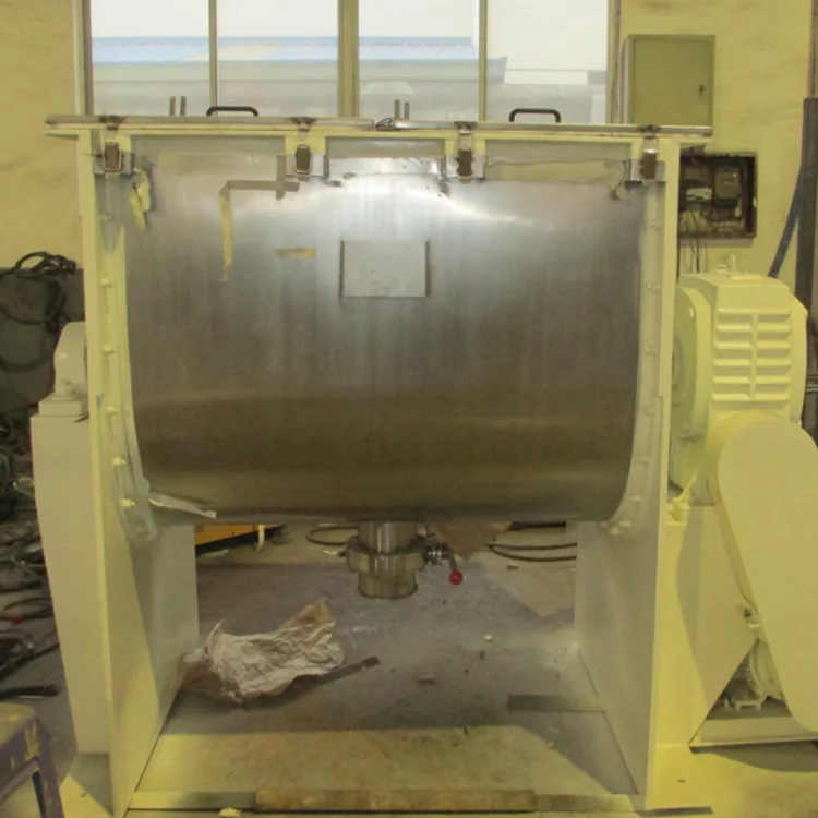 
Professional industrial equipment food mixing horizontal ribbon mixer 