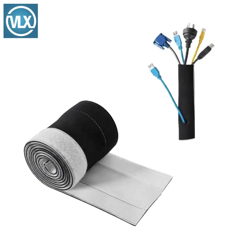 Neoprene cable wrap Neoprene cable organizer