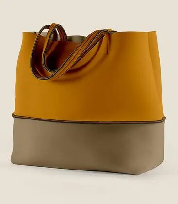 2022 new fashion neoprene best beach bag with inner pouch