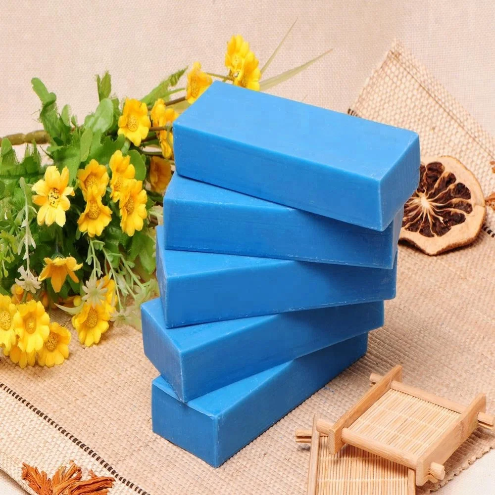 100g 200g 250g 400g Soap making factory blue  laundry soap / clothes washing soap