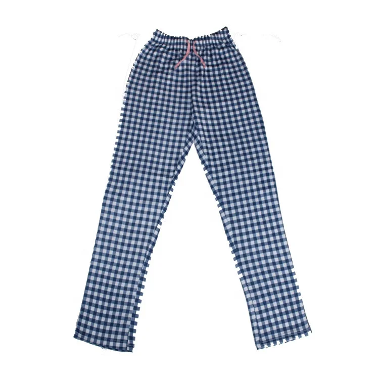 Ladies High Quality Flannel Plaid Pyjamas sets