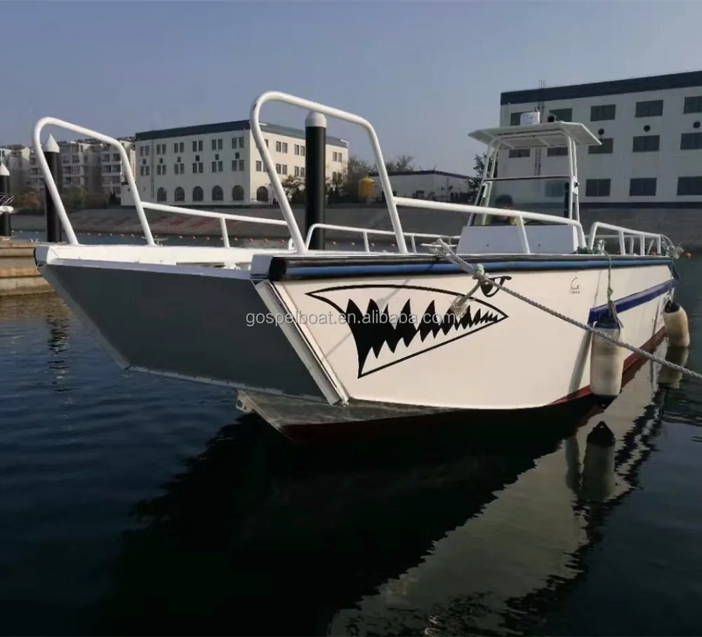 7 8 м алюминиевые посадочные лодки для продажи