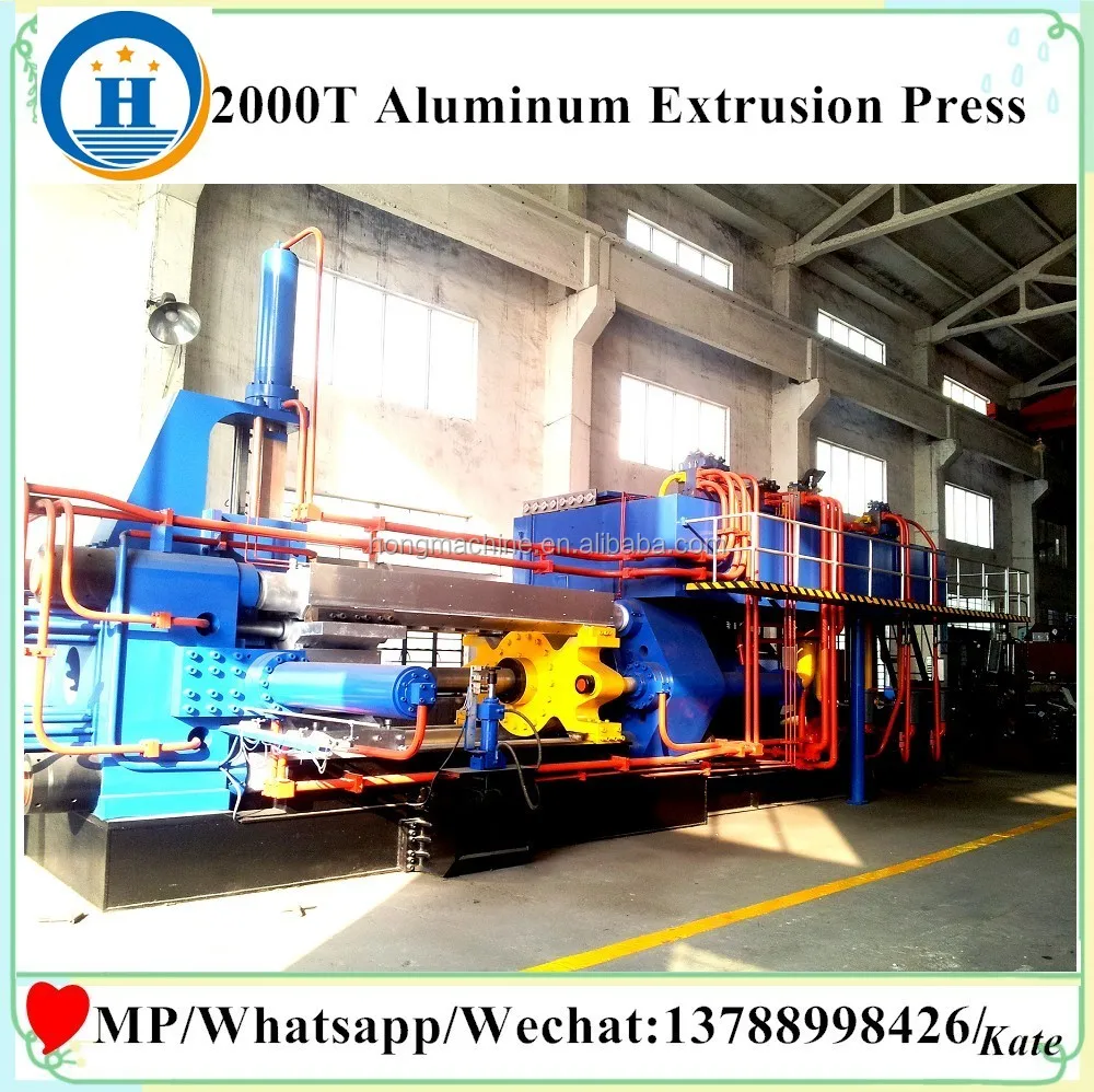 2000T plant extrusion line , aluminum extrusion press