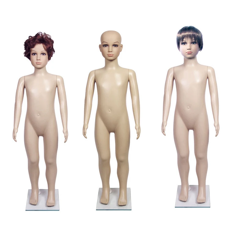 Wholesale full body little boy girl display life size dress used clothes child kids mannequin