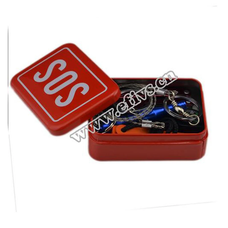 2016 new products emergency survival kit wholesale SOS survival kit most popular camping survival kits