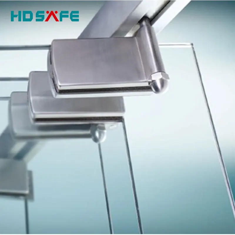 Aluminum Frameless Glass Door Sliding Folding