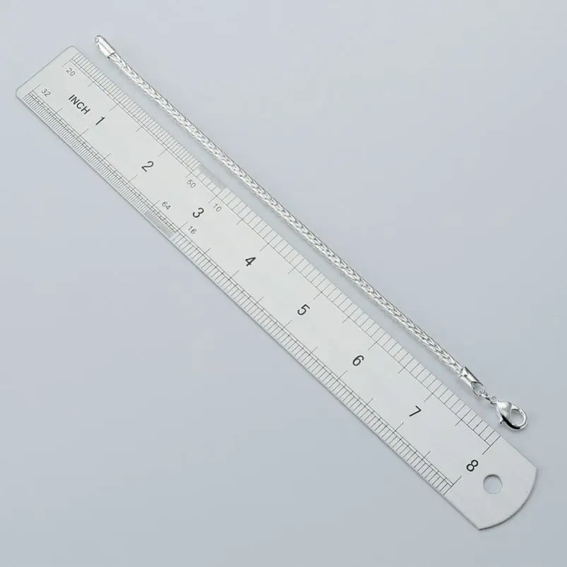 Alibaba fashion jewelry 3.5M 925 Sterling Silver bracelet fashion silver bracelet for women men