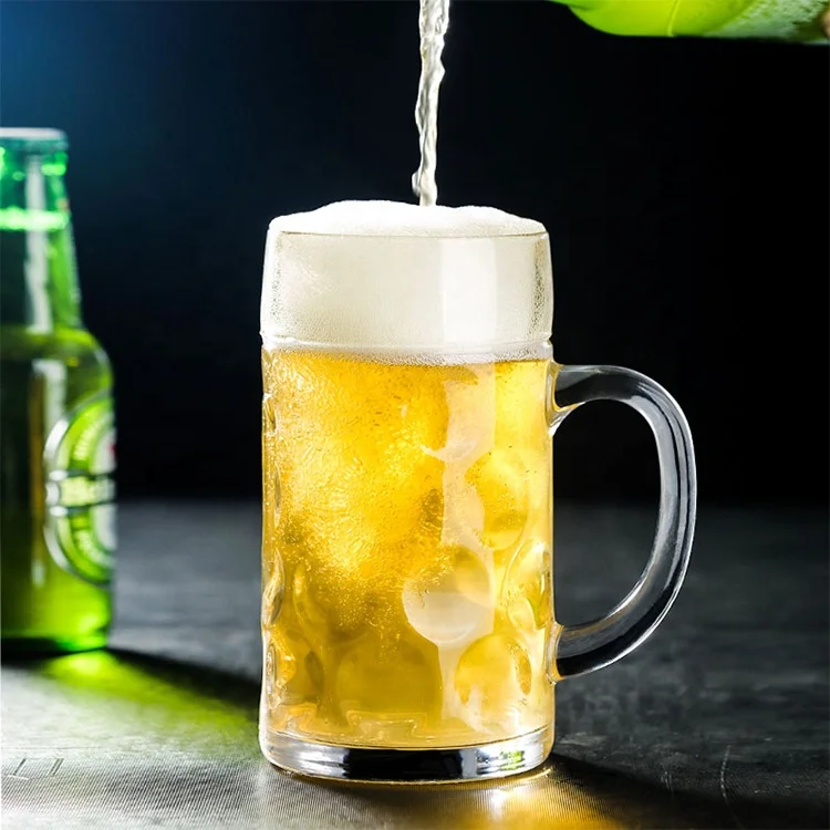 1 l beer stein bubble 1 liter glass beer mug 1000ml