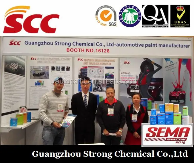 Free samples available water based automotive metallic paint colors