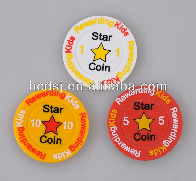 4G ABS plastic jeton print your logo on both side,plastic token print your logo