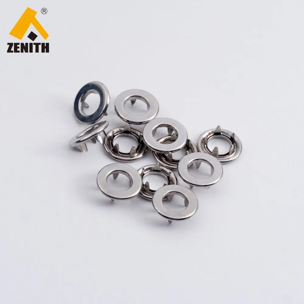 Prong Snap Button/Gripper with fashion Ring  MPC10033