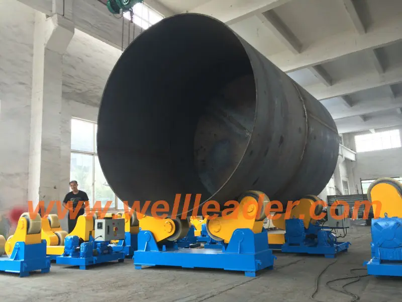 pipe roller roller tank with pressure vessel roller