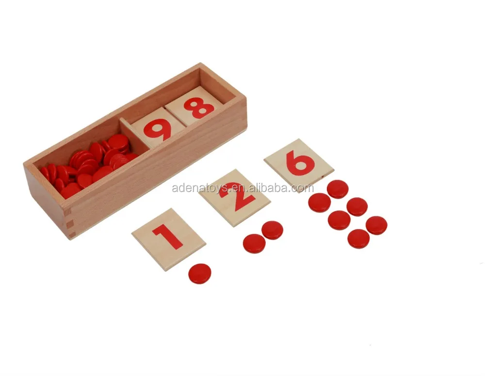 
Montessori Materials in China: Montessori Toys C043 Cards&Counters Educational Toys for Kids 