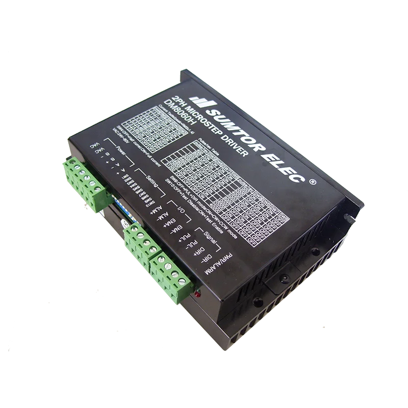 Цифровой Драйвер шагового двигателя DM8060H для двигателя серии nema 23 ~ 34
