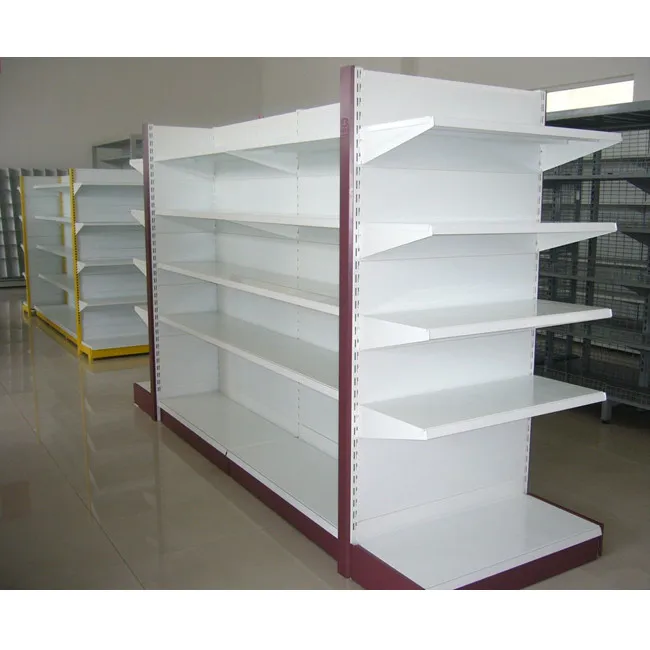 Standard Commercial Good Pricing Steel Supermarket Shelving