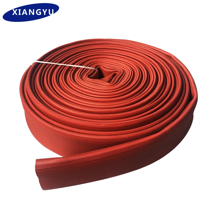 double synthetic rubber covered jacket Fire Fighting Hose