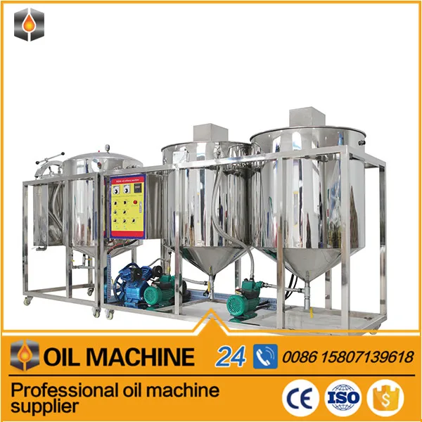 Factory Price Mini Oil Refinery Plant Cost/Soap Making Machine Bar/Peanut Oil Refinery Machine