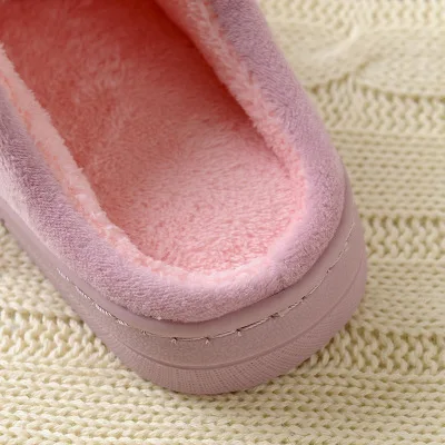 2018 зима новый стиль мультфильм Медведь домашние теплые Нескользящие Детские Тапочки