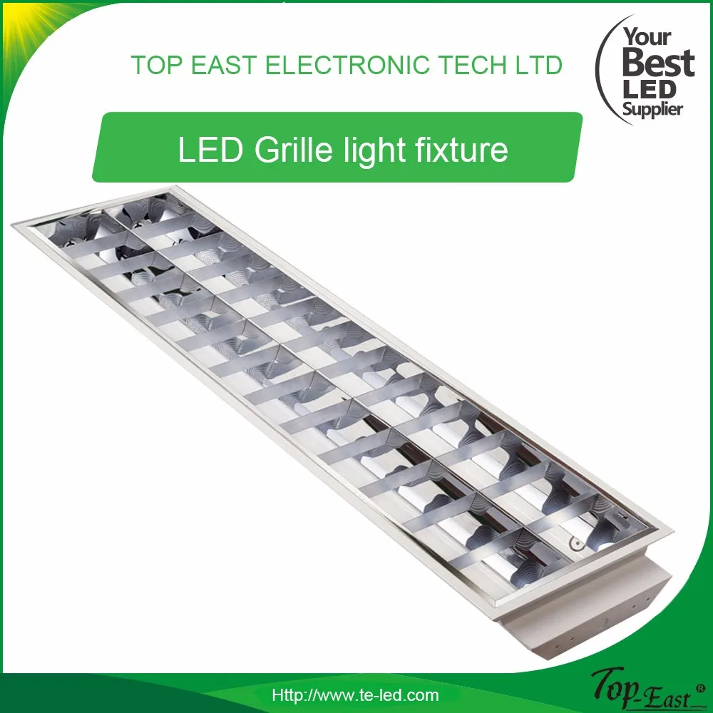 2*28 Вт 4ft 1200x300 мм Led T5/T8 двойной трубки свет держатель, алюминий жалюзи свет