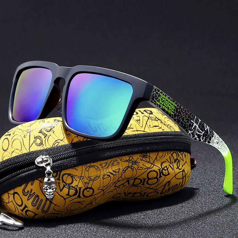 KDEAM Best Leading Factory Promotion Sunglasses Glass polarized Fashionable Shades Sun glasses Square